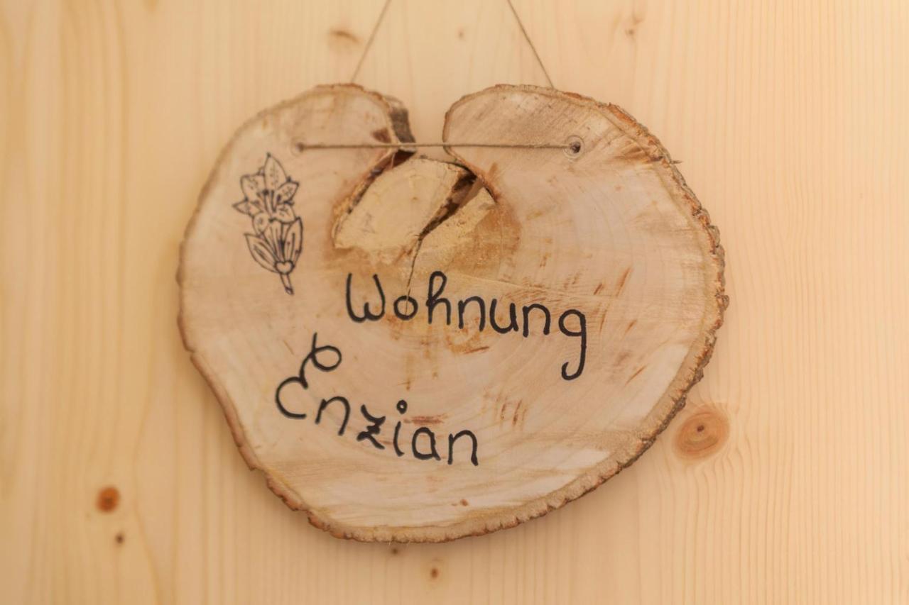 Innergasserhof Ferienwohnung Enzian St. Martin in Passeier Exterior foto